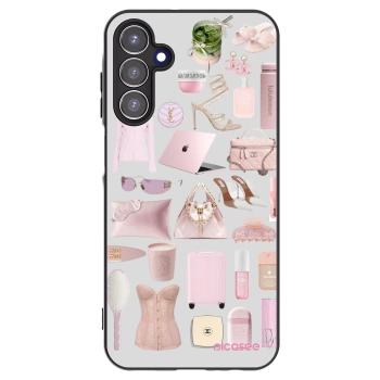 Picasee silikónový čierny obal pre Samsung Galaxy A15 A155F 4G - Glam Babe