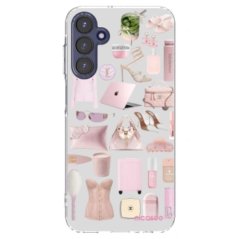Picasee silikónový prehľadný obal pre Samsung Galaxy A15 A155F 4G - Glam Babe