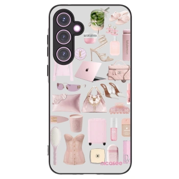 Picasee silikónový čierny obal pre Samsung Galaxy A35 5G A356B - Glam Babe