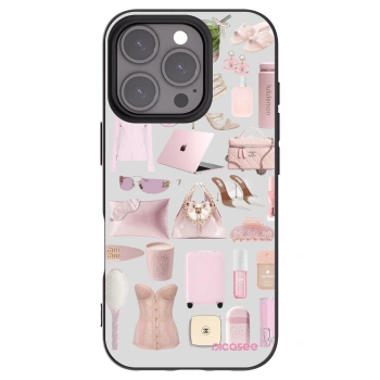 Picasee silikónový čierny obal pre Apple iPhone 16 Pro - Glam Babe