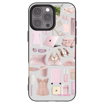Picasee silikónový čierny obal pre Apple iPhone 16 Pro Max - Glam Babe