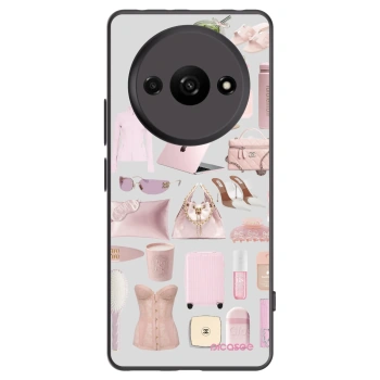 Picasee silikónový čierny obal pre Xiaomi Redmi A3 - Glam Babe