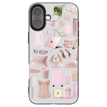 Picasee silikónový čierny obal pre Apple iPhone 16 Plus - Glam Babe