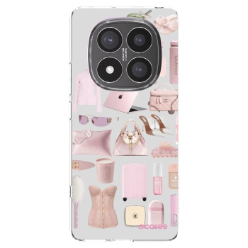 Picasee silikónový prehľadný obal pre Xiaomi Redmi Note 14 Pro+ 5G - Glam Babe