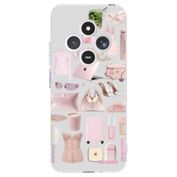 Picasee silikónový prehľadný obal pre Xiaomi Redmi 14C - Glam Babe
