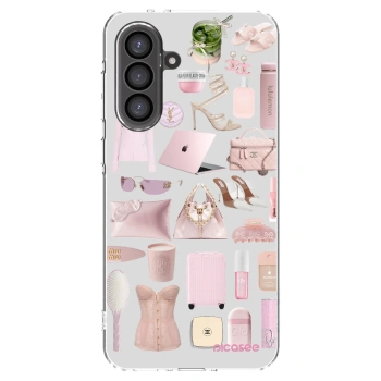 Picasee silikónový prehľadný obal pre Samsung Galaxy A56 5G A566B - Glam Babe