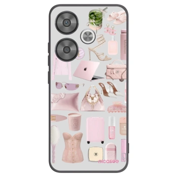 Picasee silikónový čierny obal pre Xiaomi Poco F6 - Glam Babe