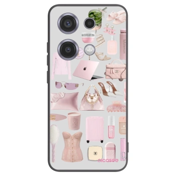 Picasee silikónový čierny obal pre Xiaomi Redmi Note 14S - Glam Babe