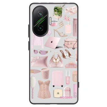 Picasee silikónový čierny obal pre Xiaomi Poco F7 5G - Glam Babe