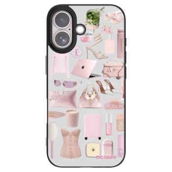 Picasee silikónový čierny obal pre Apple iPhone 17 - Glam Babe