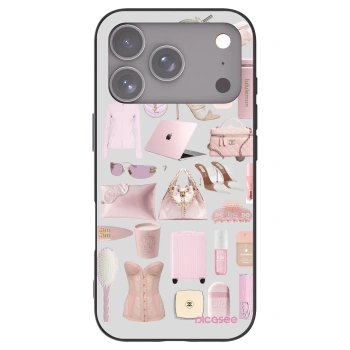 Picasee silikónový čierny obal pre Apple iPhone 17 Pro - Glam Babe