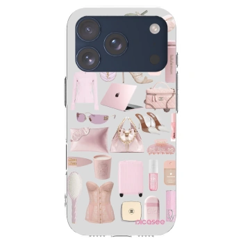 Picasee silikónový prehľadný obal pre Apple iPhone 17 Pro - Glam Babe