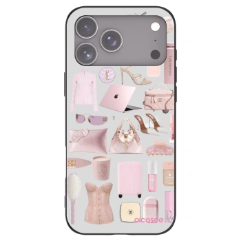 Picasee silikónový čierny obal pre Apple iPhone 17 Pro Max - Glam Babe
