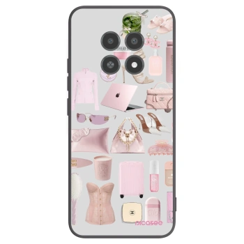 Picasee silikónový čierny obal pre Realme 12X - Glam Babe