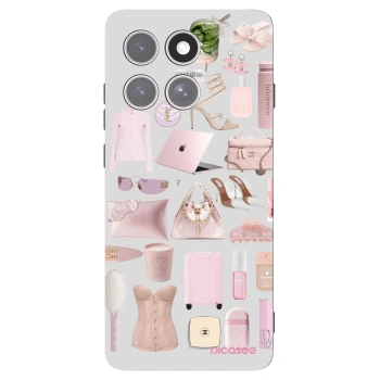 Picasee silikónový čierny obal pre Motorola Edge 60 Pro - Glam Babe