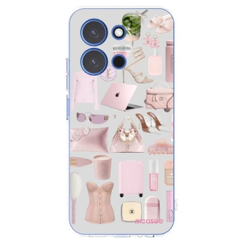 Picasee silikónový prehľadný obal pre Xiaomi Redmi 15C 4G - Glam Babe