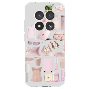 Picasee silikónový prehľadný obal pre Xiaomi Redmi Note 15 Pro 4G - Glam Babe