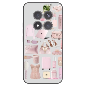 Picasee silikónový čierny obal pre Xiaomi Redmi Note 15 Pro+ - Glam Babe