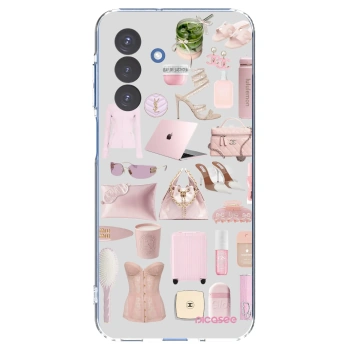 Picasee silikónový prehľadný obal pre Samsung Galaxy A17 5G - Glam Babe
