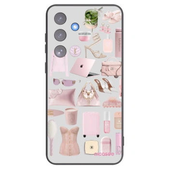 Picasee silikónový čierny obal pre Samsung Galaxy S25 FE 5G - Glam Babe