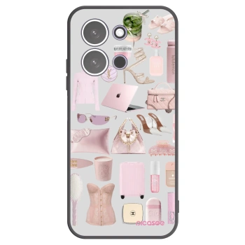 Picasee silikónový čierny obal pre Xiaomi Redmi 15C 5G - Glam Babe