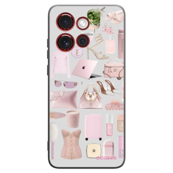 Picasee silikónový čierny obal pre Motorola Edge 60 Neo 5G - Glam Babe