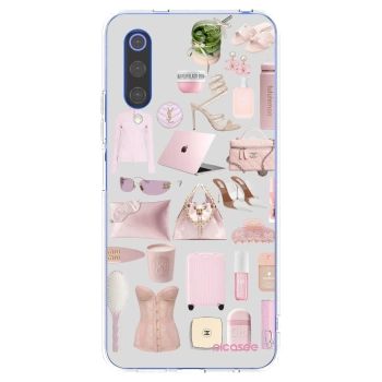 Picasee silikónový prehľadný obal pre Xiaomi Mi 9 SE - Glam Babe