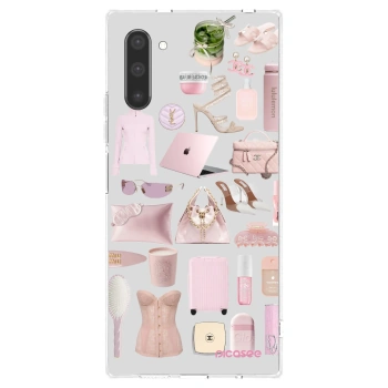 Picasee silikónový prehľadný obal pre Samsung Galaxy Note 10 N970F - Glam Babe