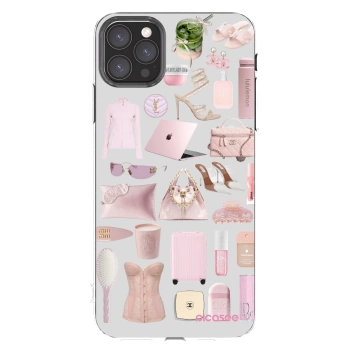 Picasee silikónový prehľadný obal pre Apple iPhone 11 Pro Max - Glam Babe