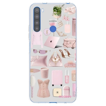 Picasee silikónový prehľadný obal pre Xiaomi Redmi Note 8T - Glam Babe