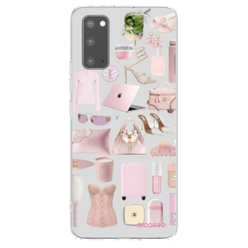 Picasee silikónový prehľadný obal pre Samsung Galaxy S20 G980F - Glam Babe