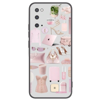 Picasee silikónový čierny obal pre Samsung Galaxy S20 G980F - Glam Babe