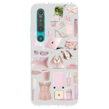 Picasee silikónový prehľadný obal pre Xiaomi Mi 10 - Glam Babe