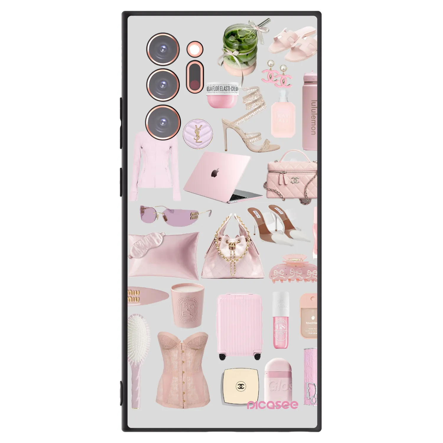 Picasee silikónový čierny obal pre Samsung Galaxy Note 20 Ultra - Glam Babe