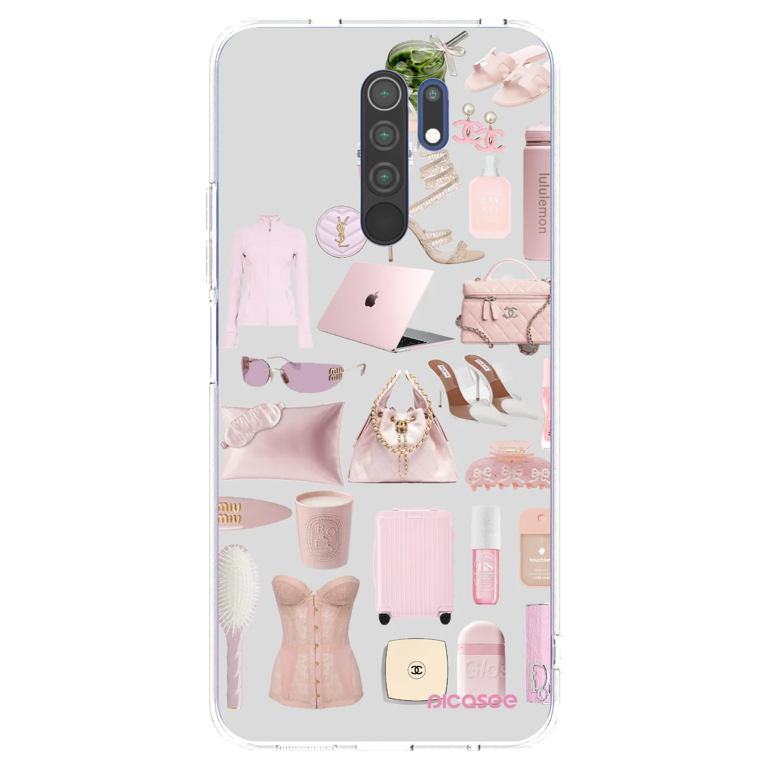 Picasee silikónový prehľadný obal pre Xiaomi Redmi 9 - Glam Babe
