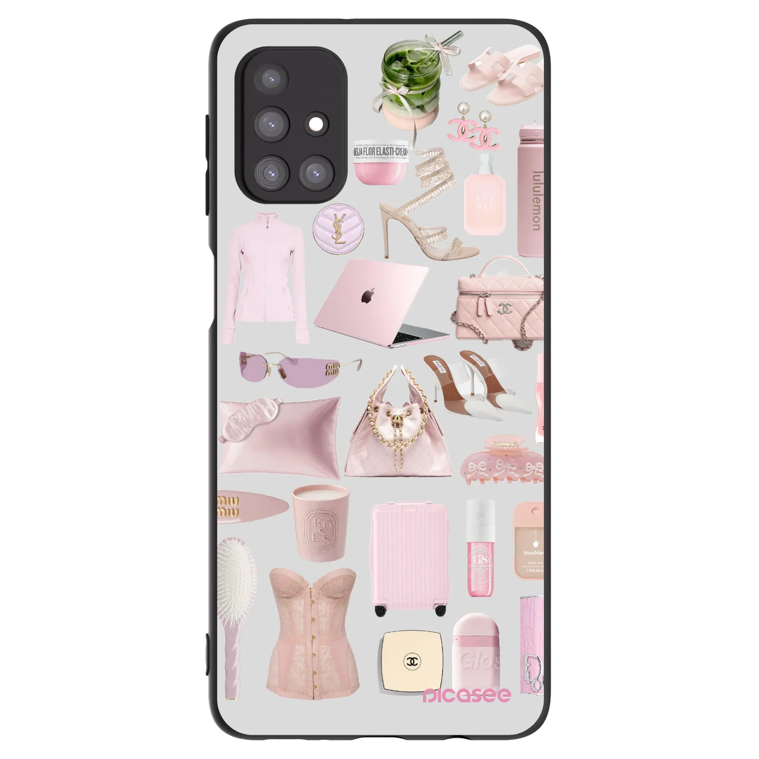 Picasee silikónový čierny obal pre Samsung Galaxy M31s - Glam Babe