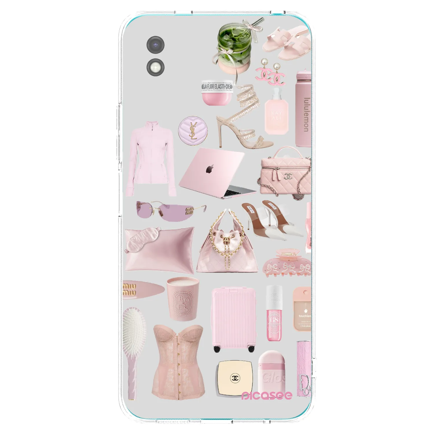 Picasee silikónový čierny obal pre Xiaomi Redmi 9A - Glam Babe