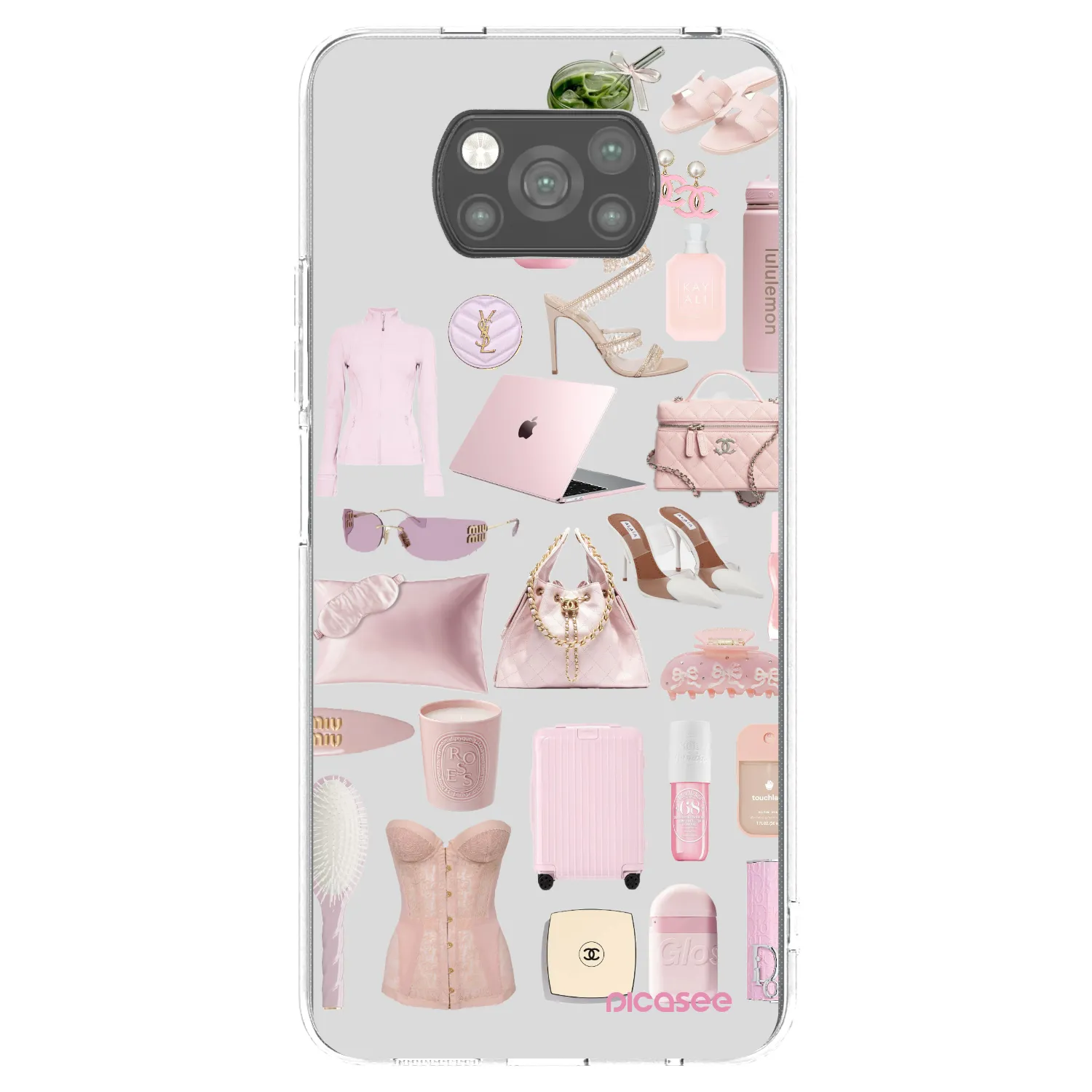 Picasee silikónový čierny obal pre Xiaomi Poco X3 - Glam Babe