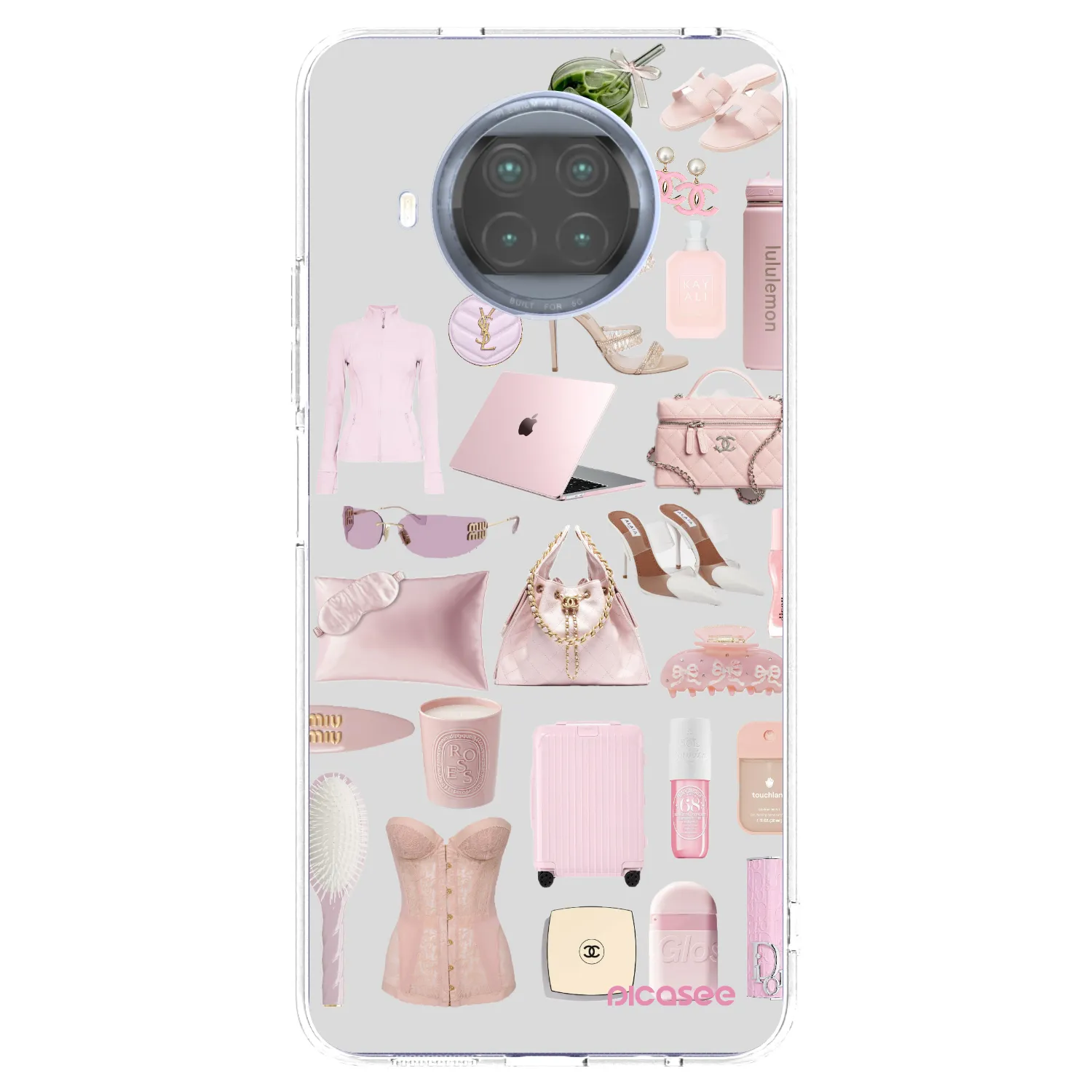 Picasee silikónový prehľadný obal pre Xiaomi Mi 10T Lite - Glam Babe