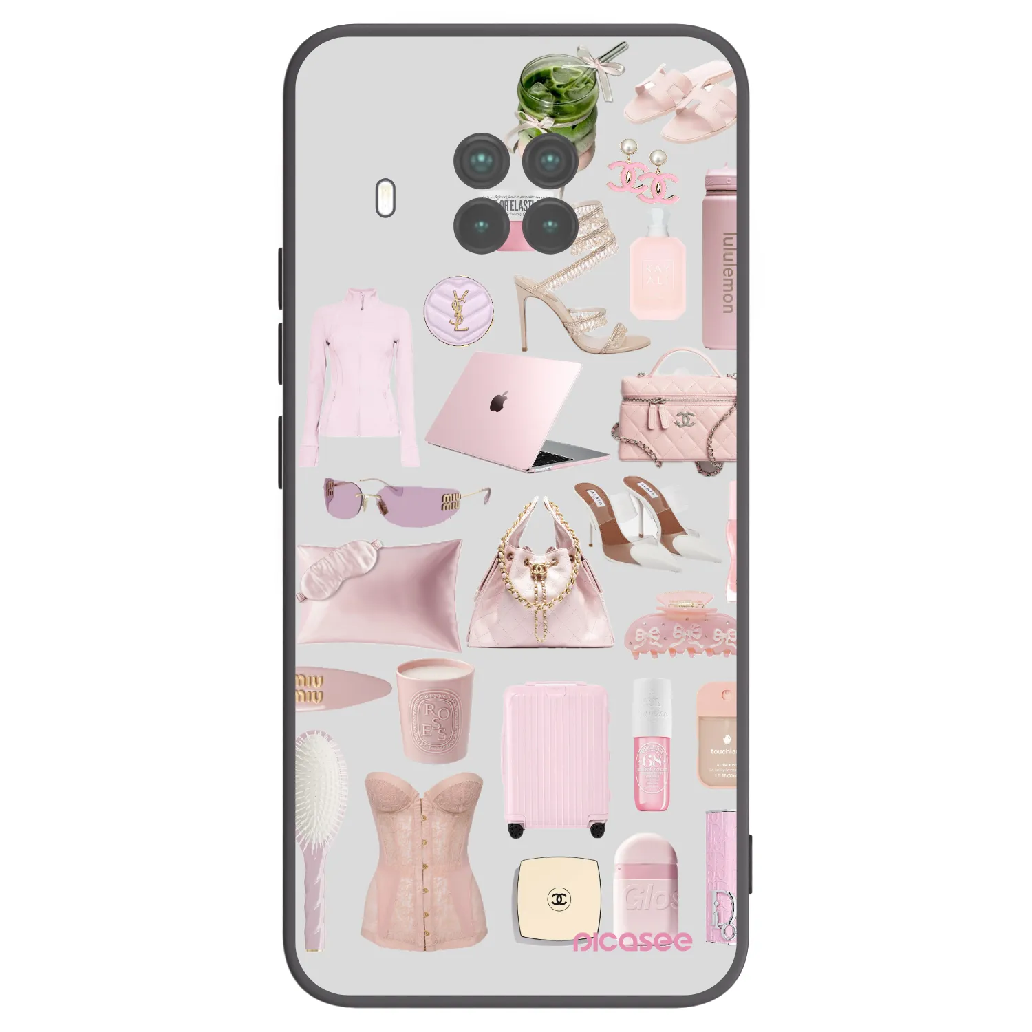 Picasee silikónový čierny obal pre Xiaomi Mi 10T Lite - Glam Babe