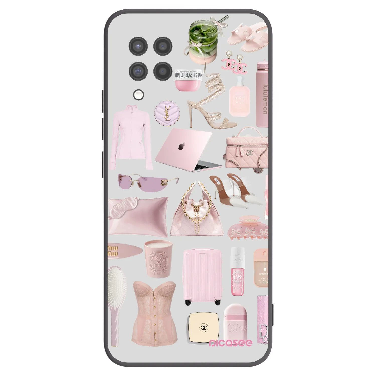 Picasee silikónový čierny obal pre Samsung Galaxy A42 A426B - Glam Babe