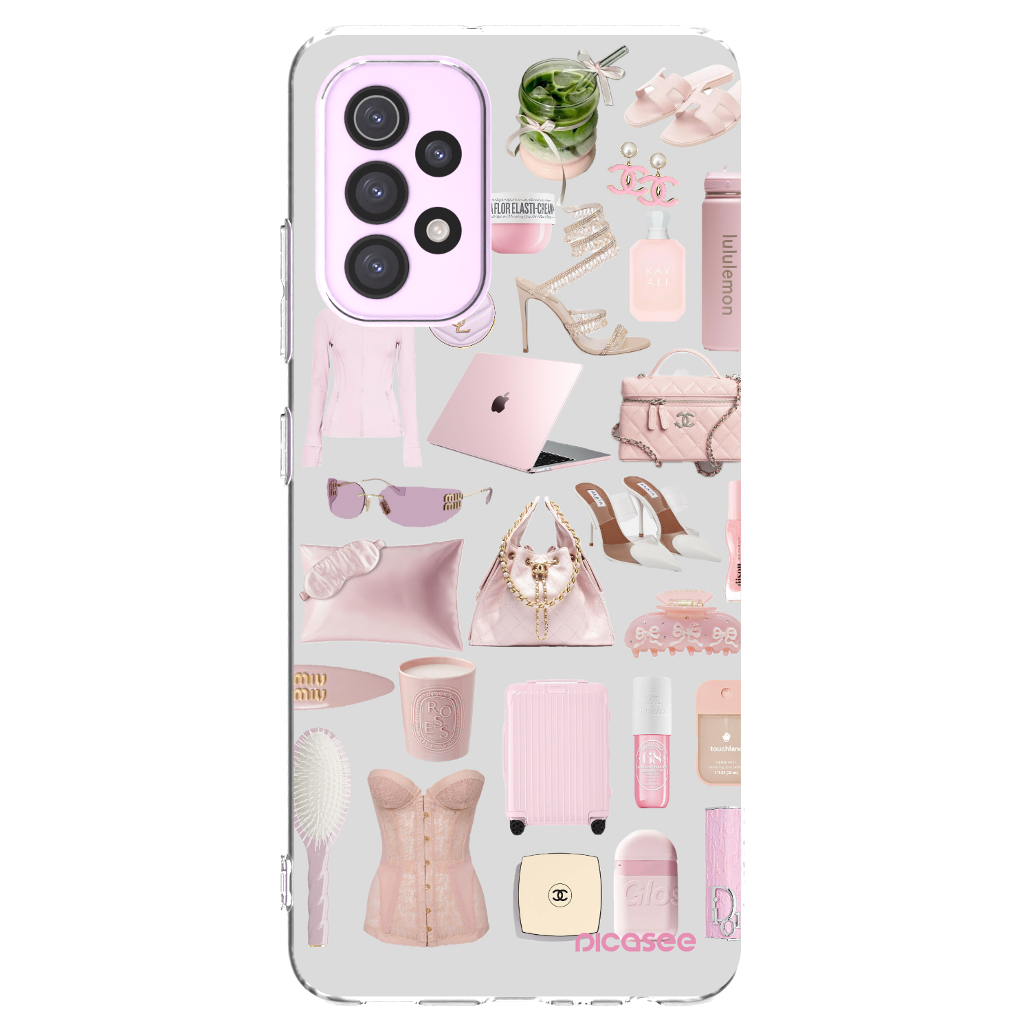 Picasee silikónový prehľadný obal pre Samsung Galaxy A32 5G A326B - Glam Babe