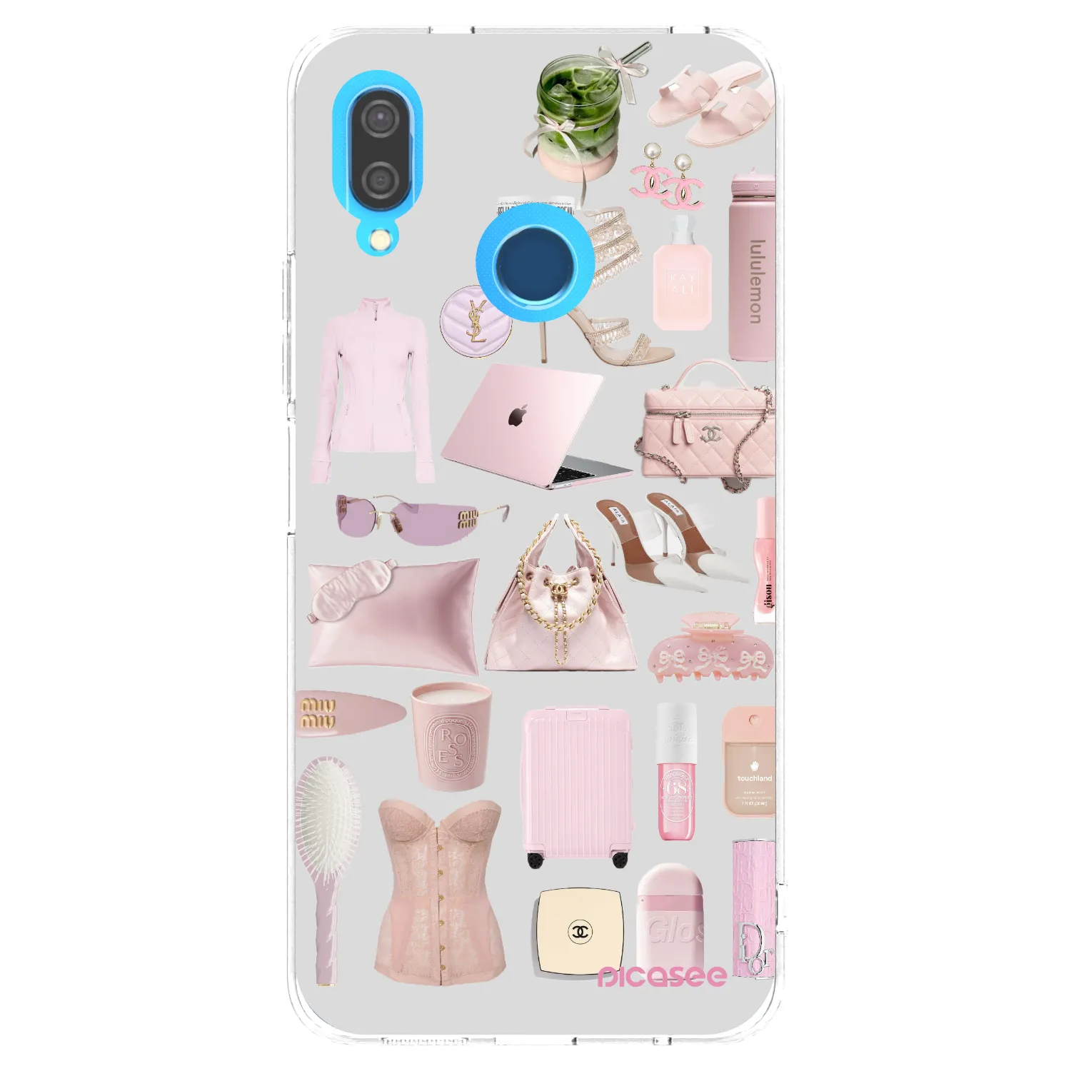 Picasee silikónový prehľadný obal pre Huawei P20 Lite - Glam Babe