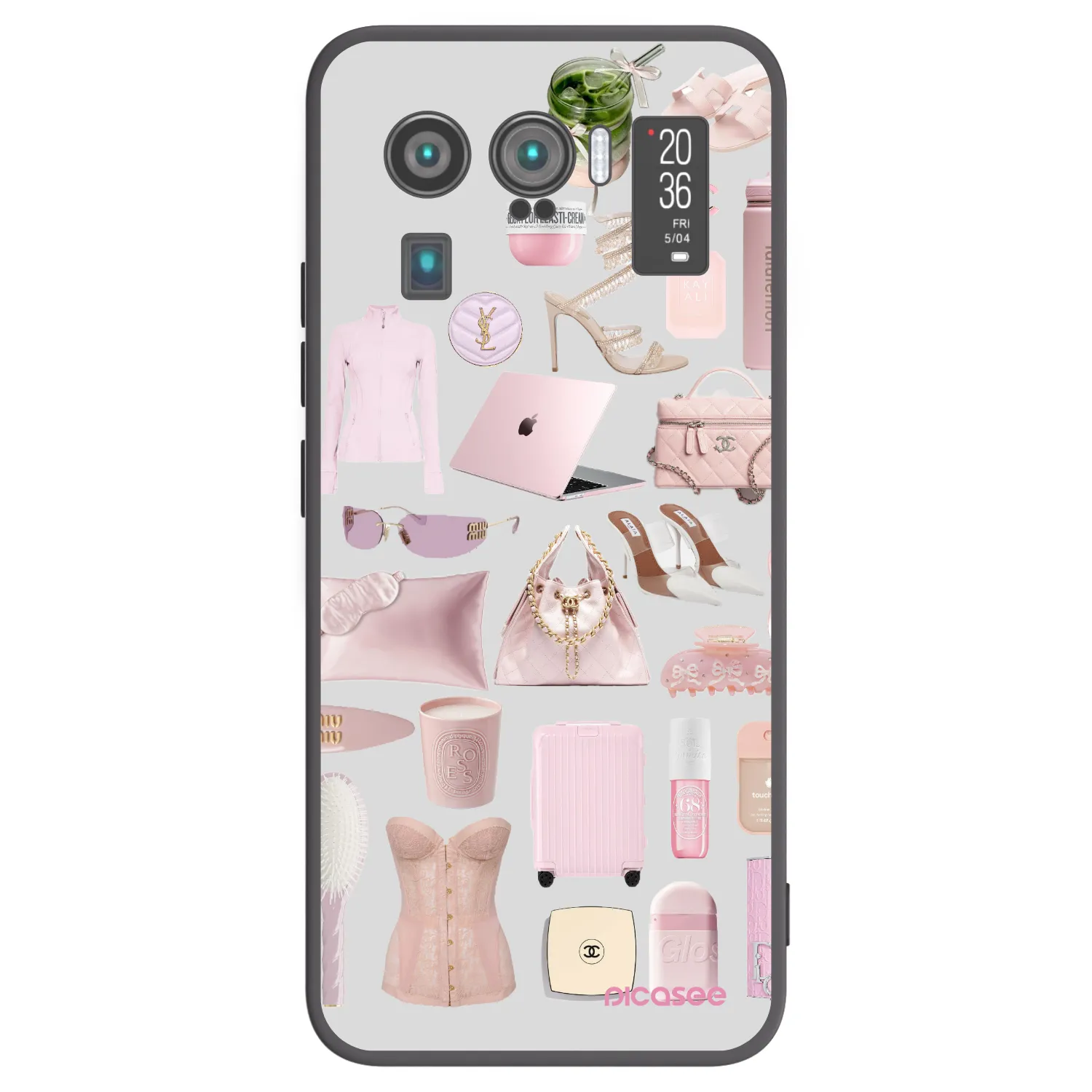 Picasee silikónový čierny obal pre Xiaomi Mi 11 Ultra - Glam Babe