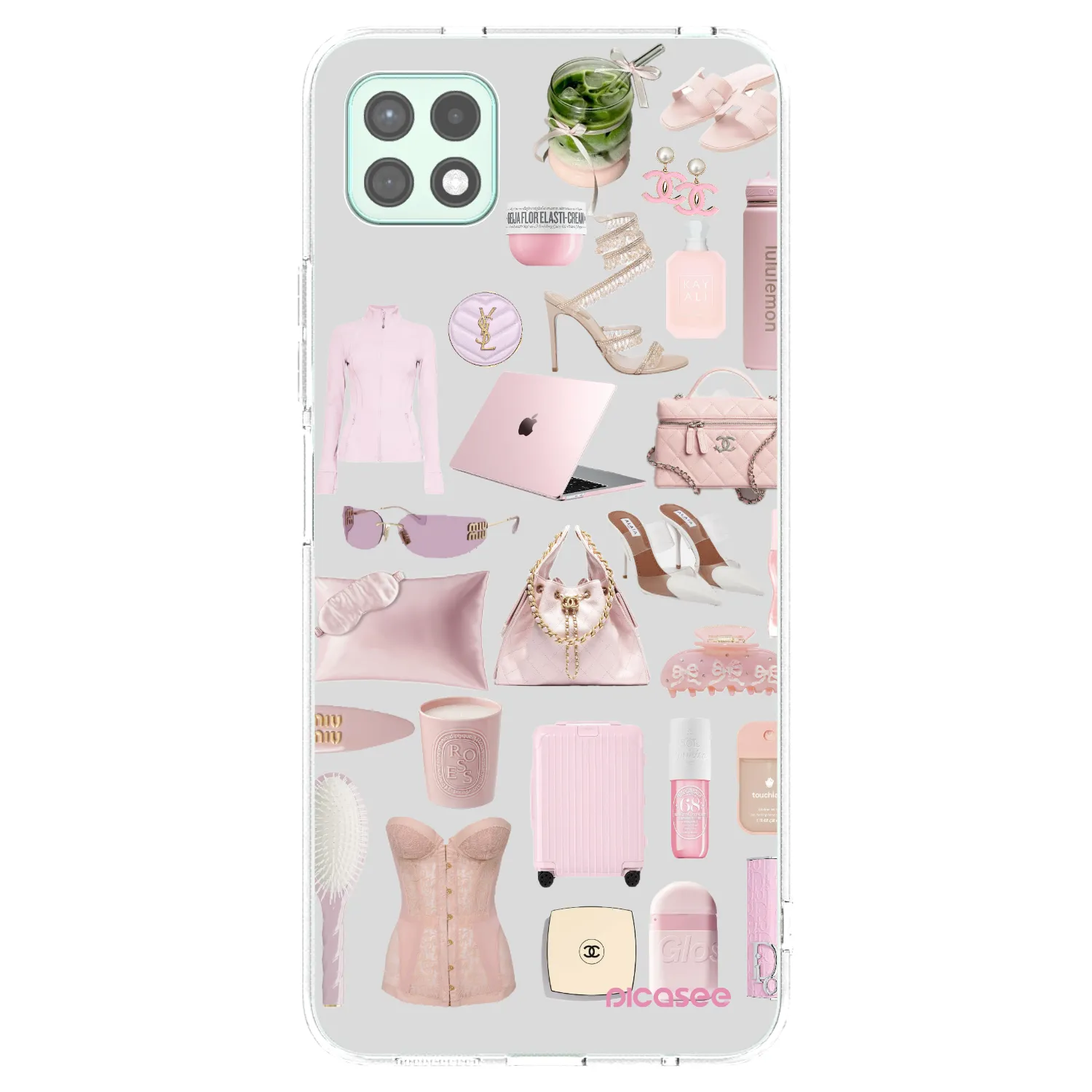 Picasee silikónový prehľadný obal pre Samsung Galaxy A22 A226B 5G - Glam Babe