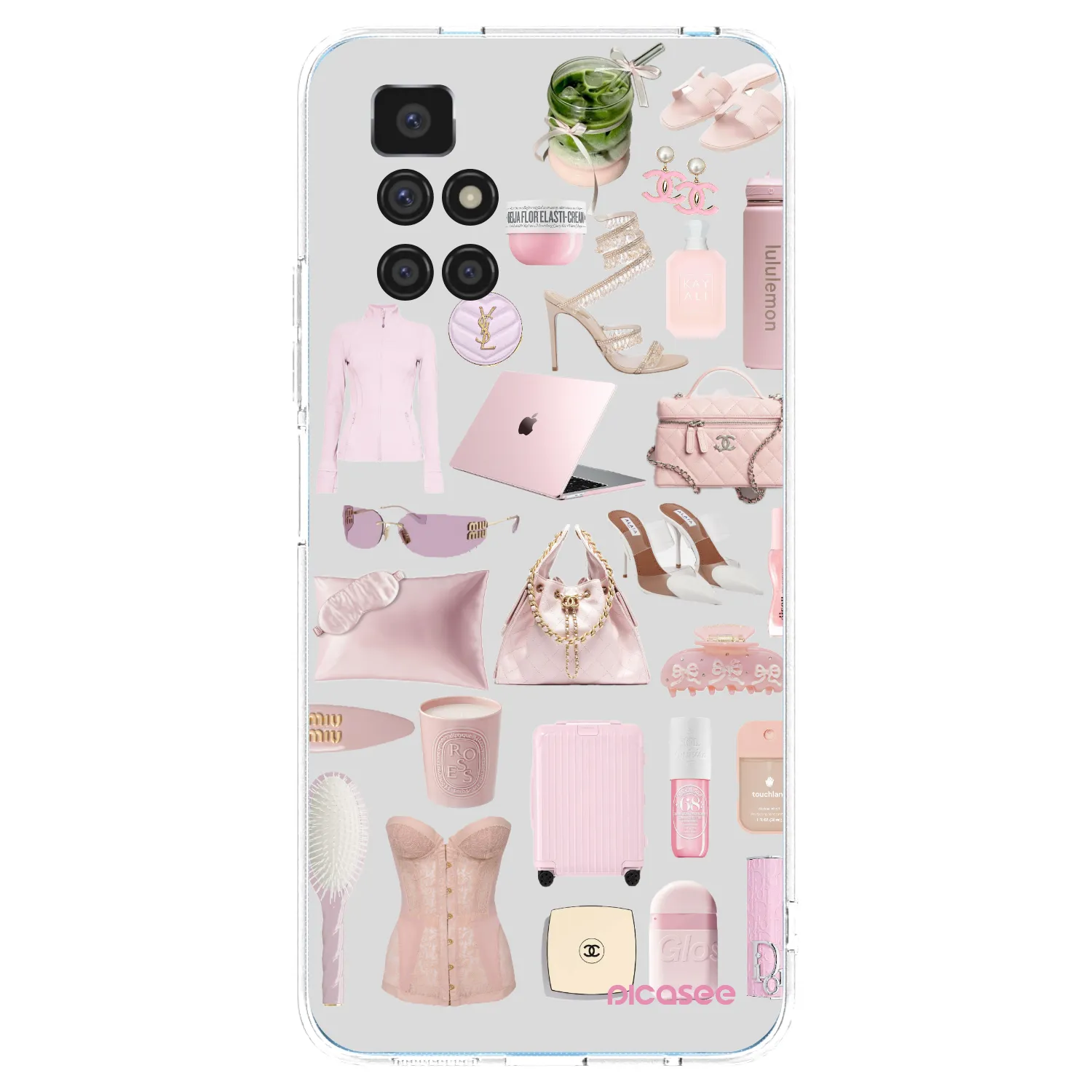 Picasee silikónový prehľadný obal pre Xiaomi Redmi 10 - Glam Babe