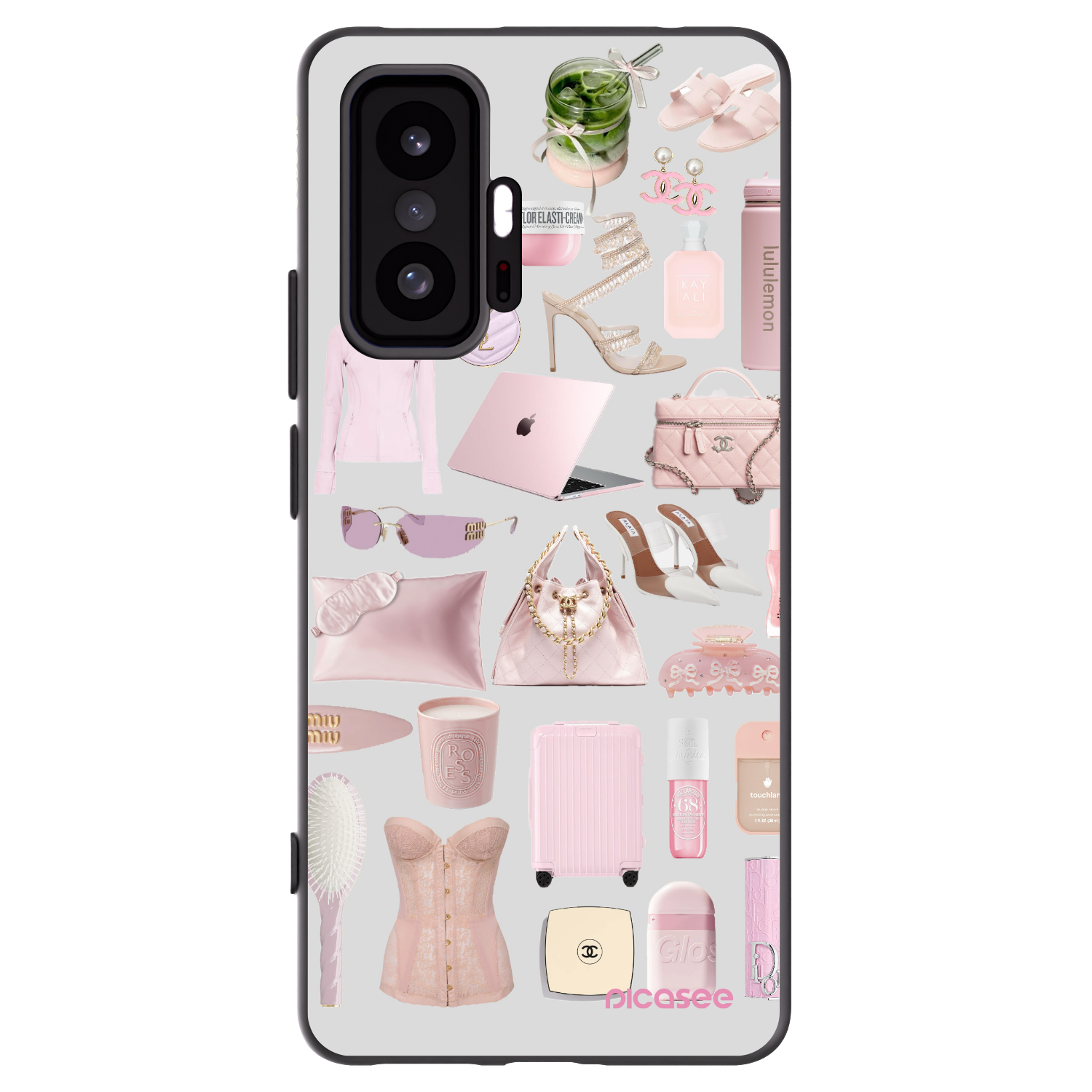 Picasee silikónový čierny obal pre Xiaomi 11T - Glam Babe