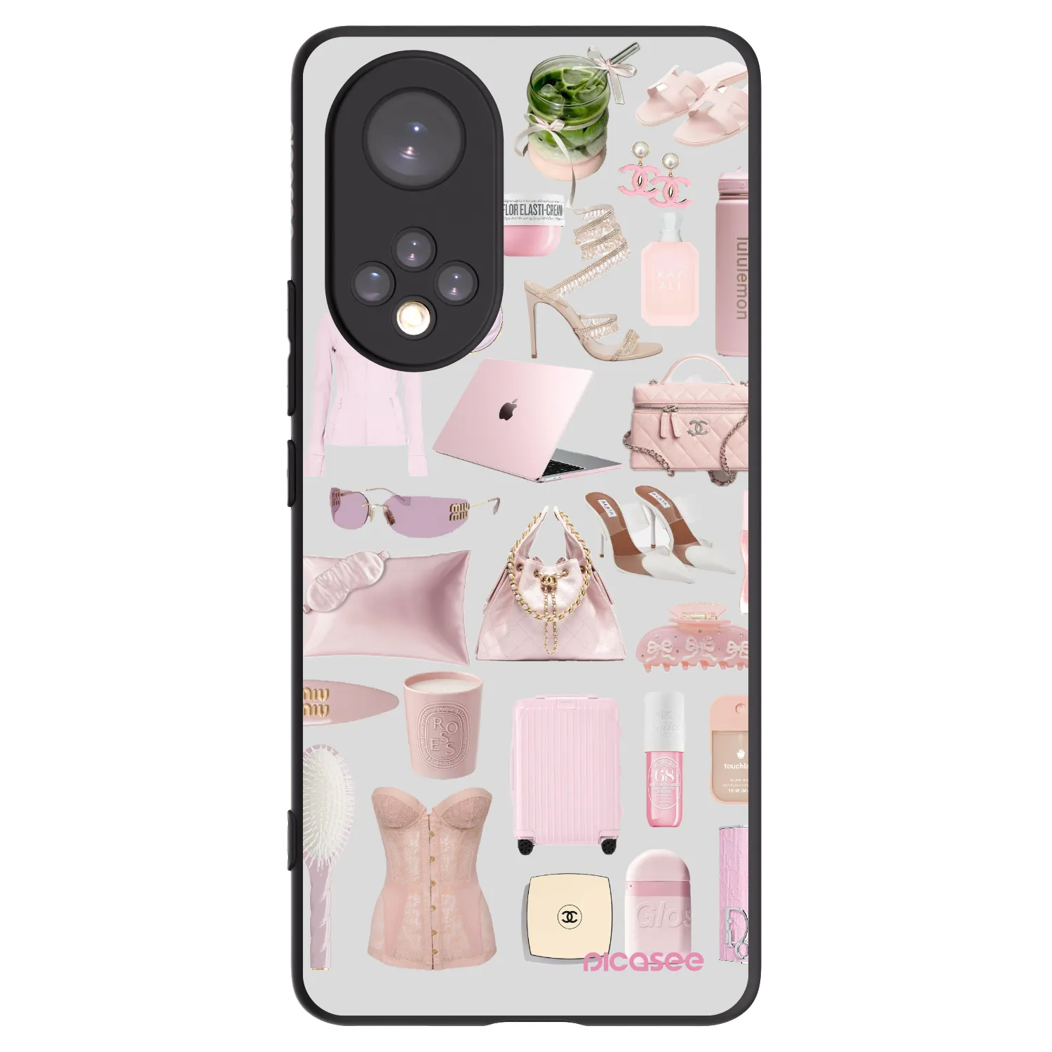 Picasee silikónový čierny obal pre Honor 50 5G - Glam Babe