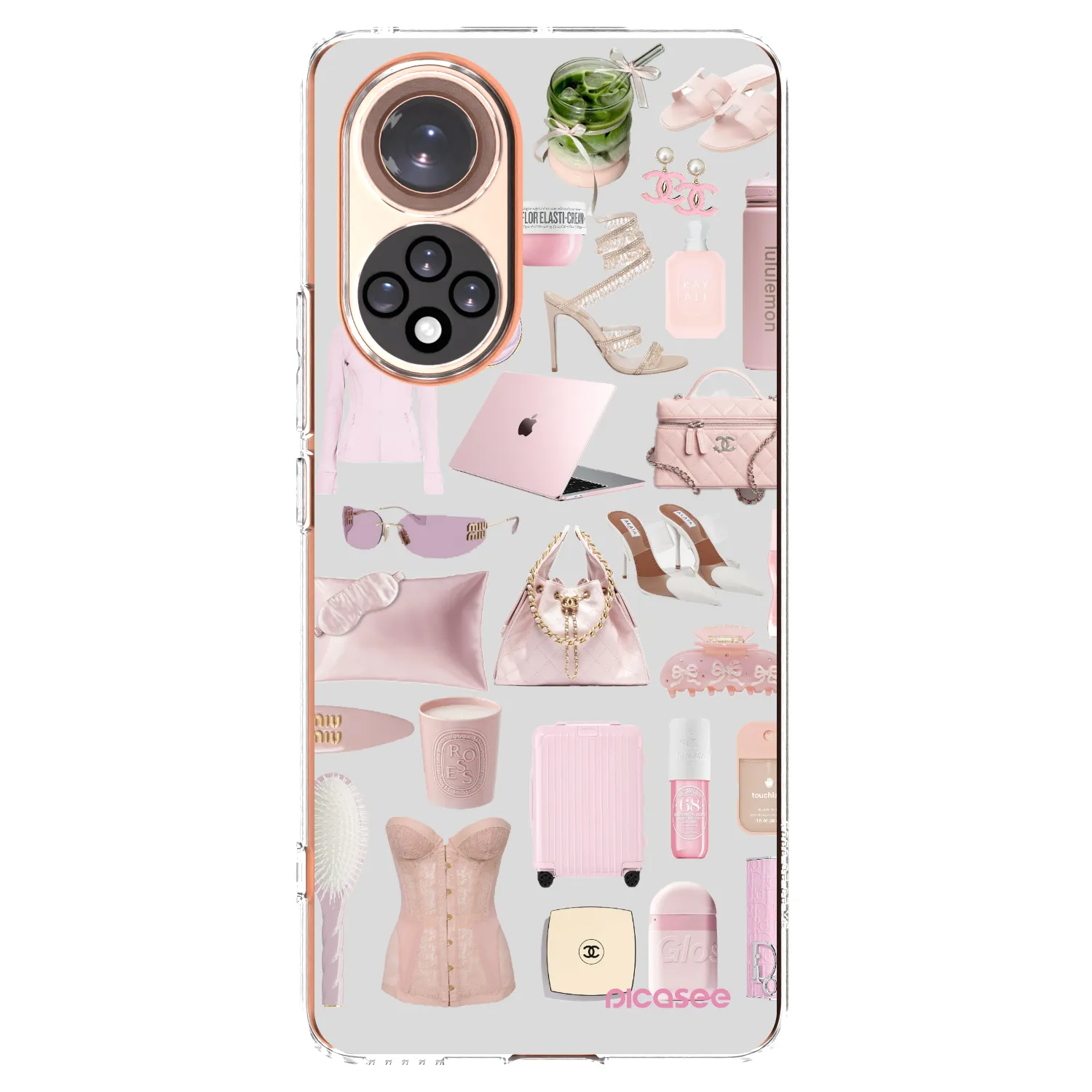 Picasee silikónový prehľadný obal pre Honor 50 5G - Glam Babe