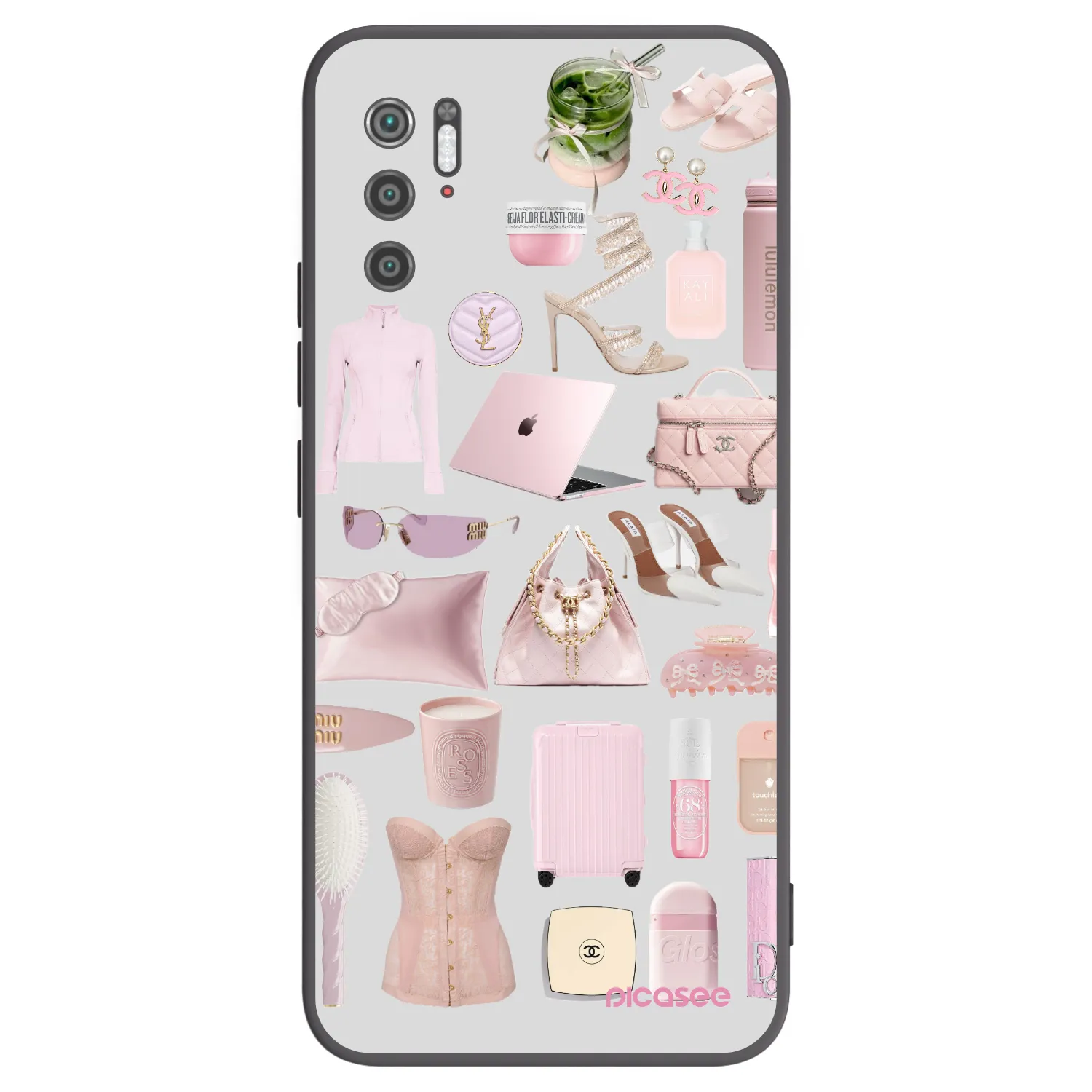 Picasee silikónový čierny obal pre Xiaomi Poco M3 Pro 5G - Glam Babe
